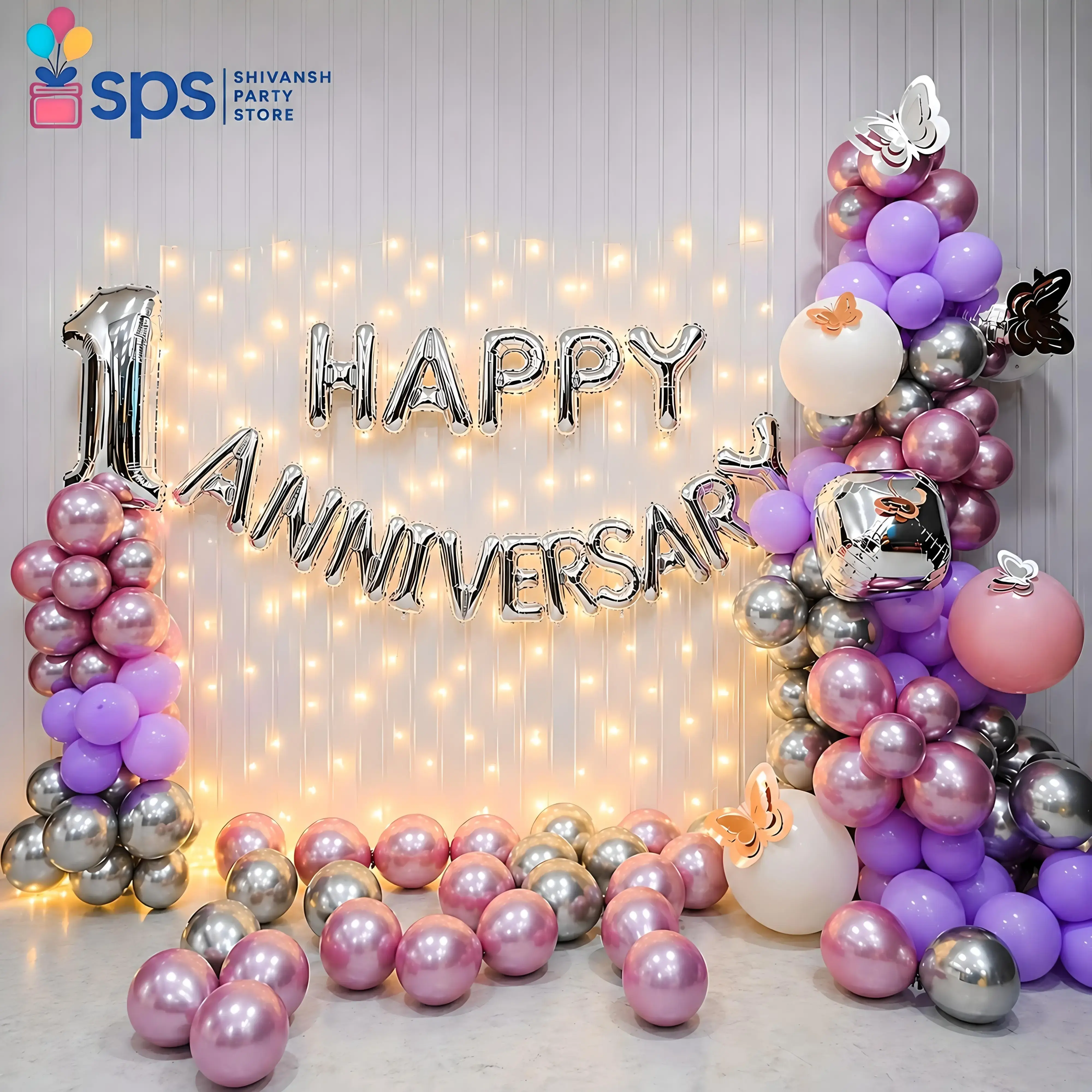 Shine Anniversary Decor