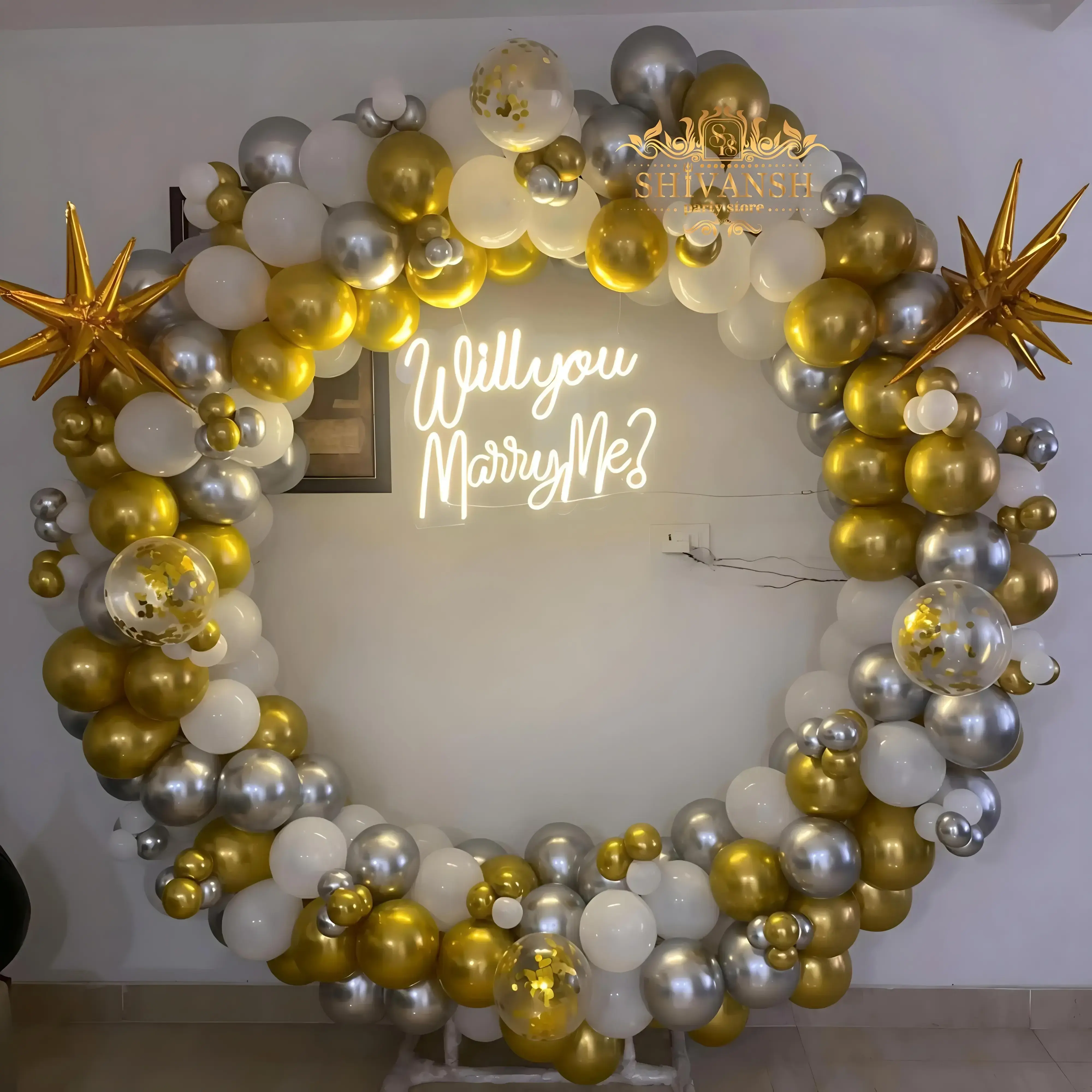 Will You Marry Me Decoration