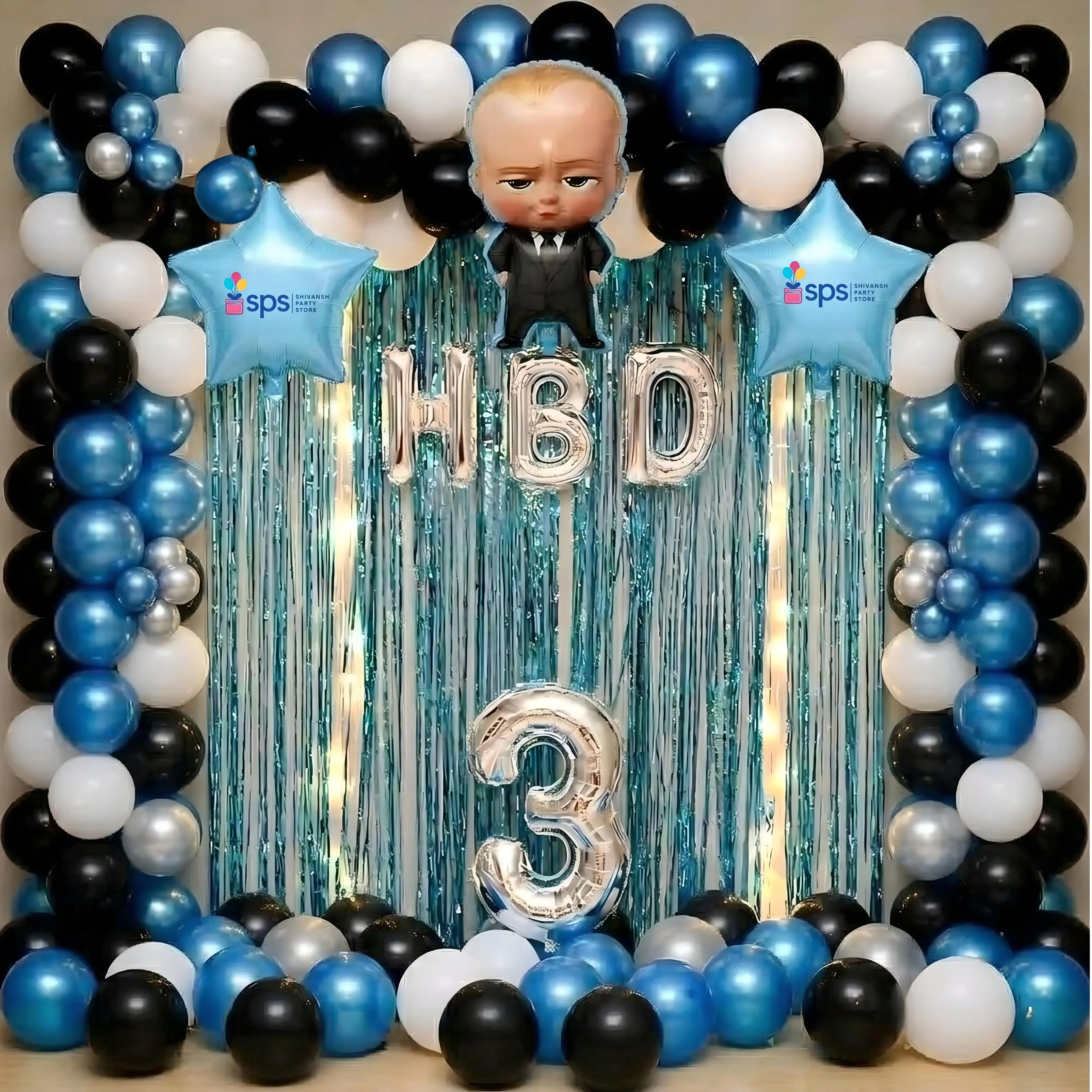 Baby Boss Birthday Decor