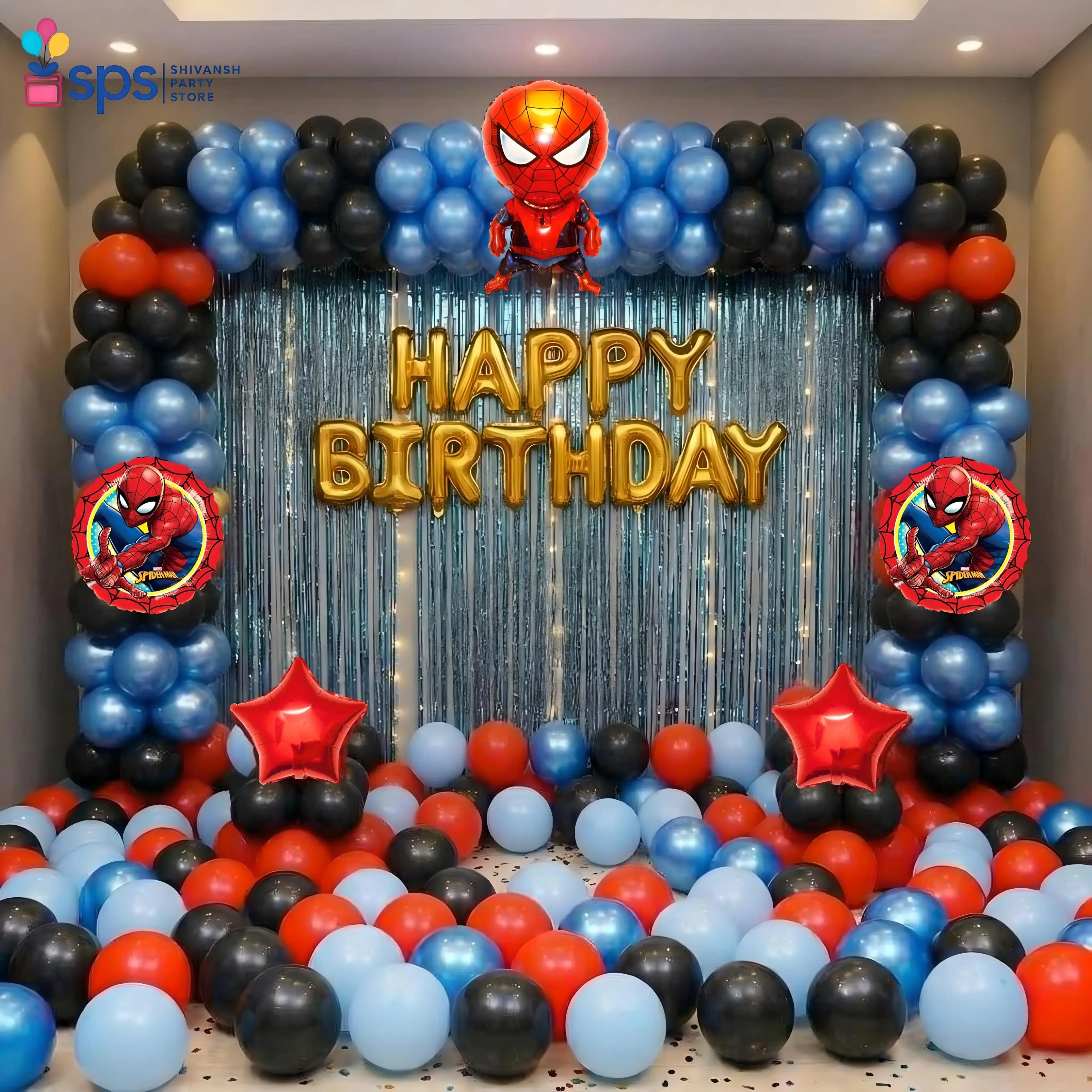 Spider Man Birthday Decor