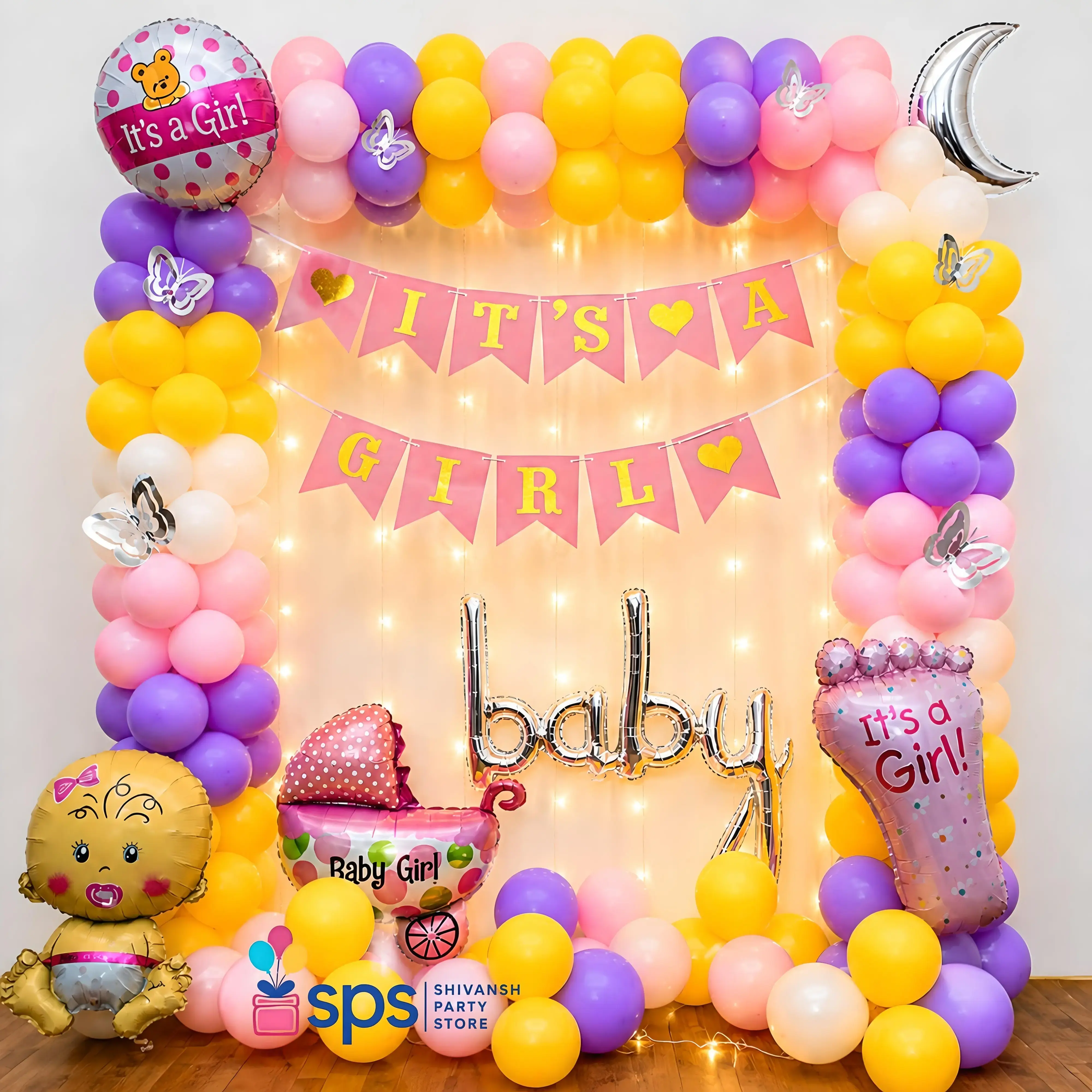 Antic Decor Baby Girl Theme