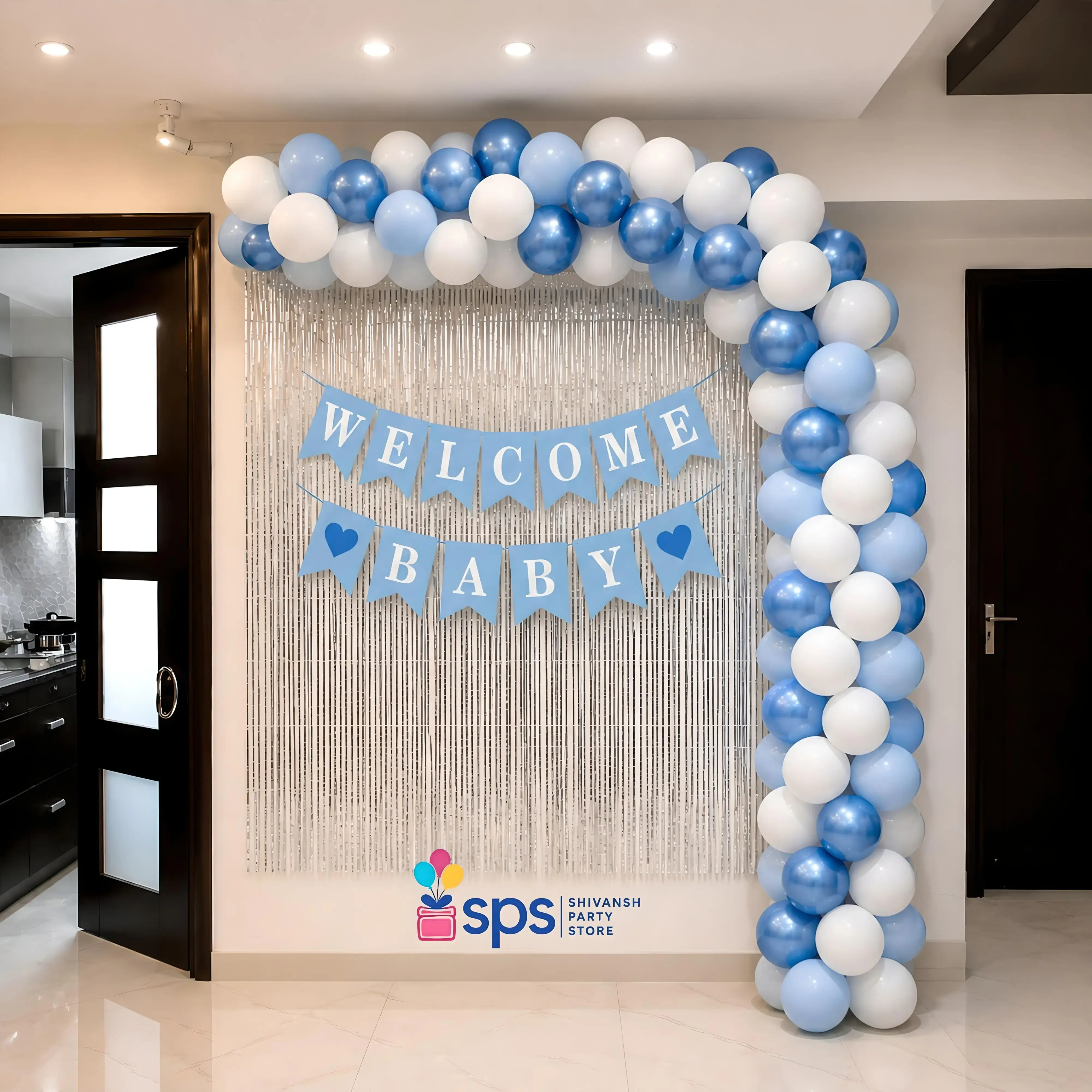Quaint Welcome Baby Boy Decor