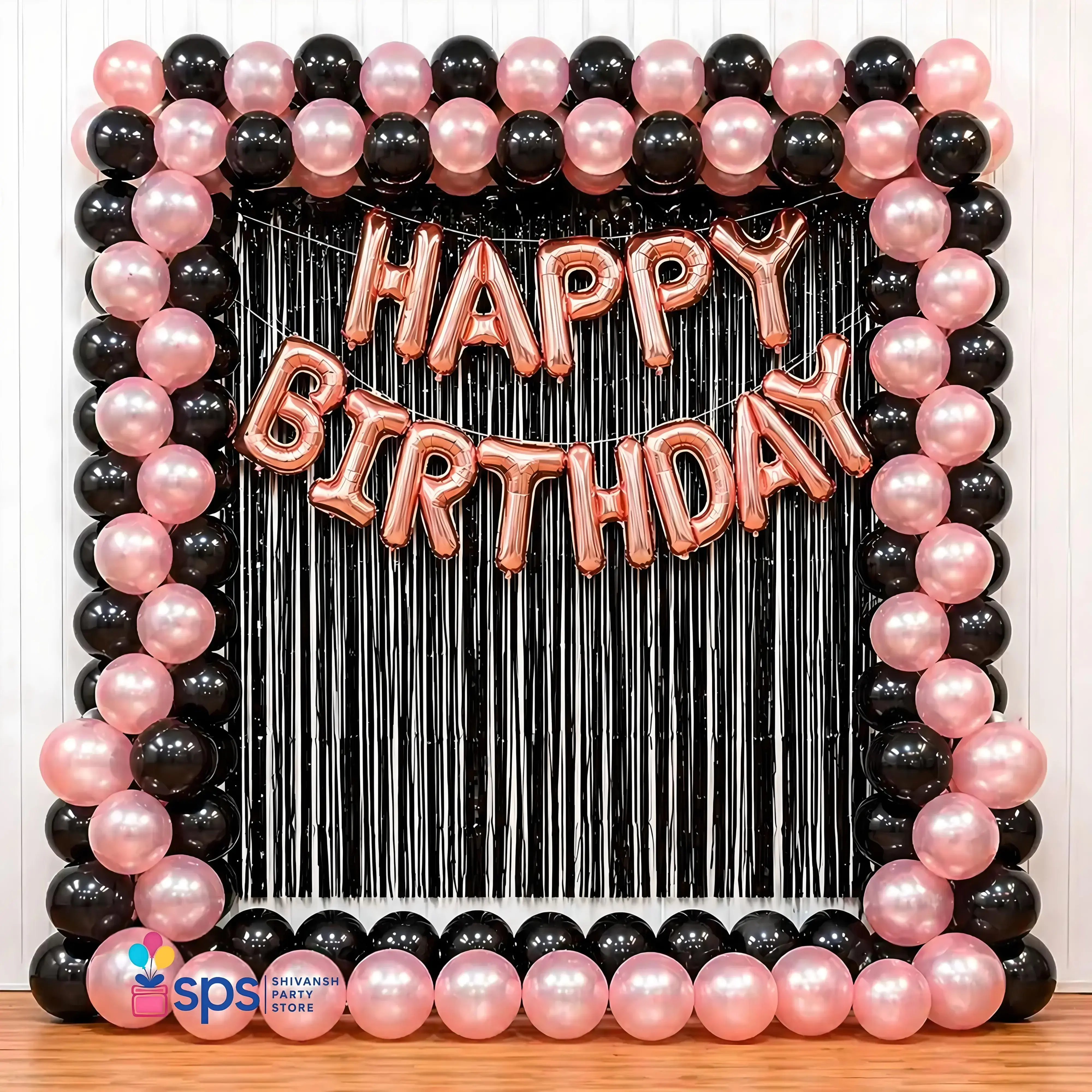 Royal Pink Birthday Decor
