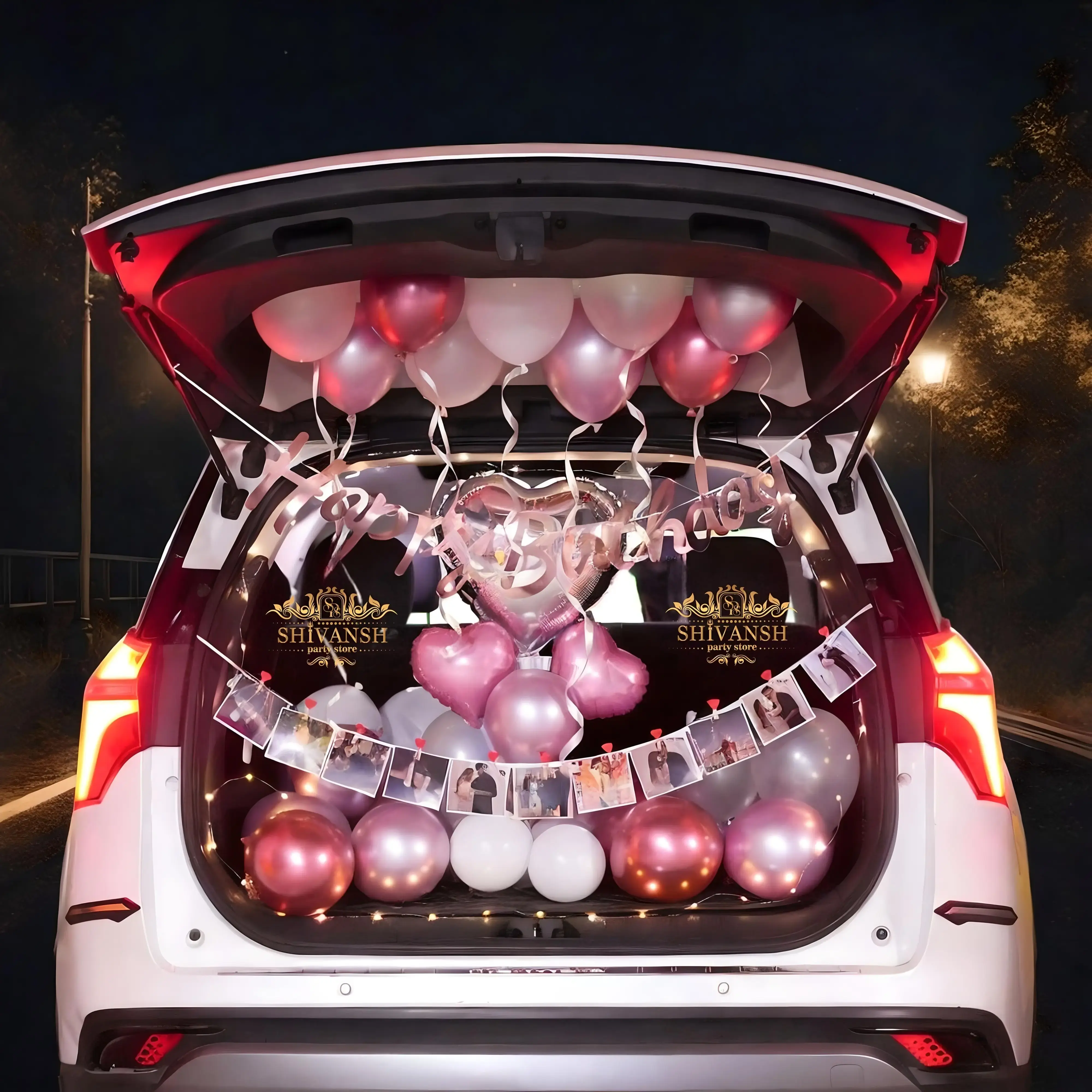 Celebration HBD Car Bliss Decor