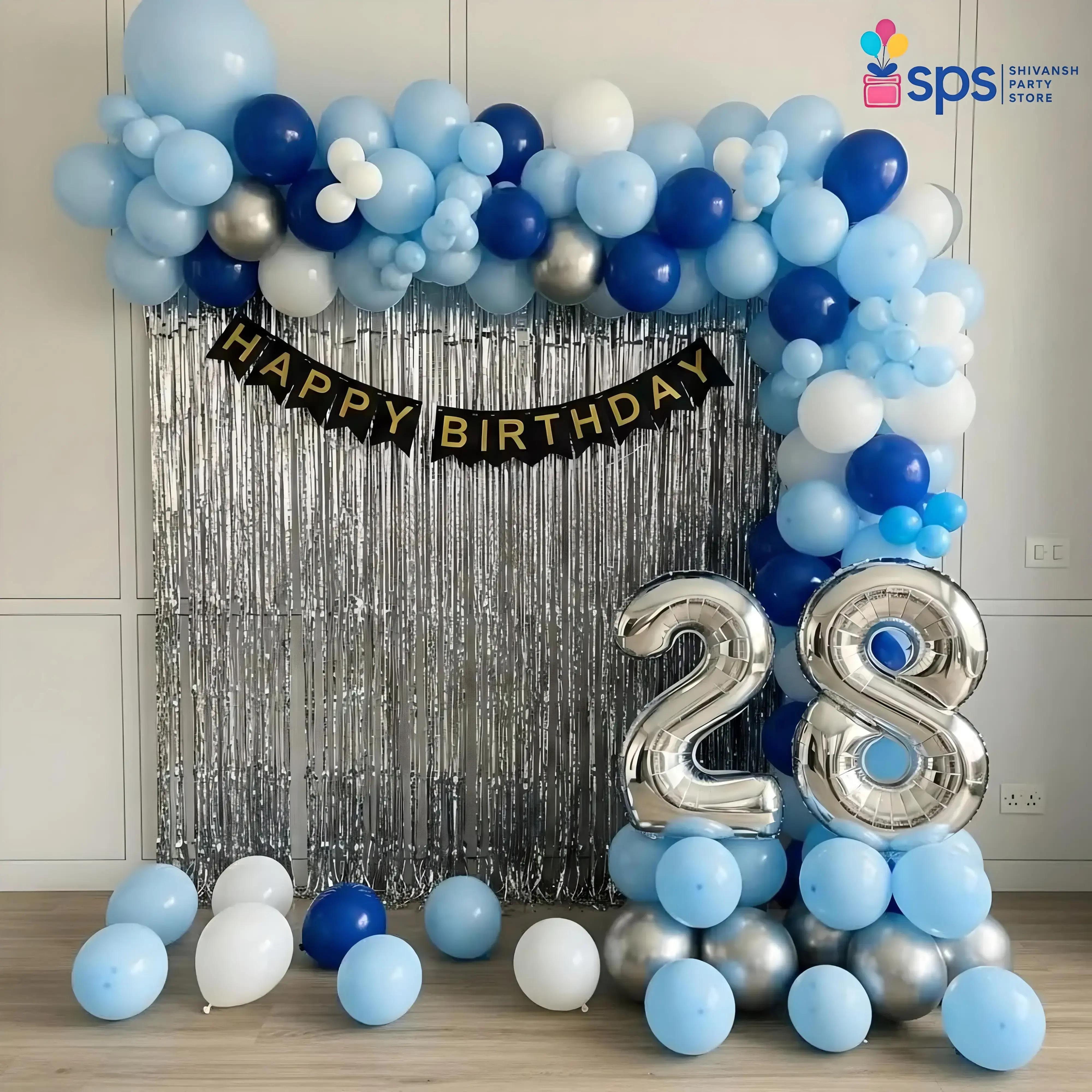 Birthday Balloon Wall Arch
