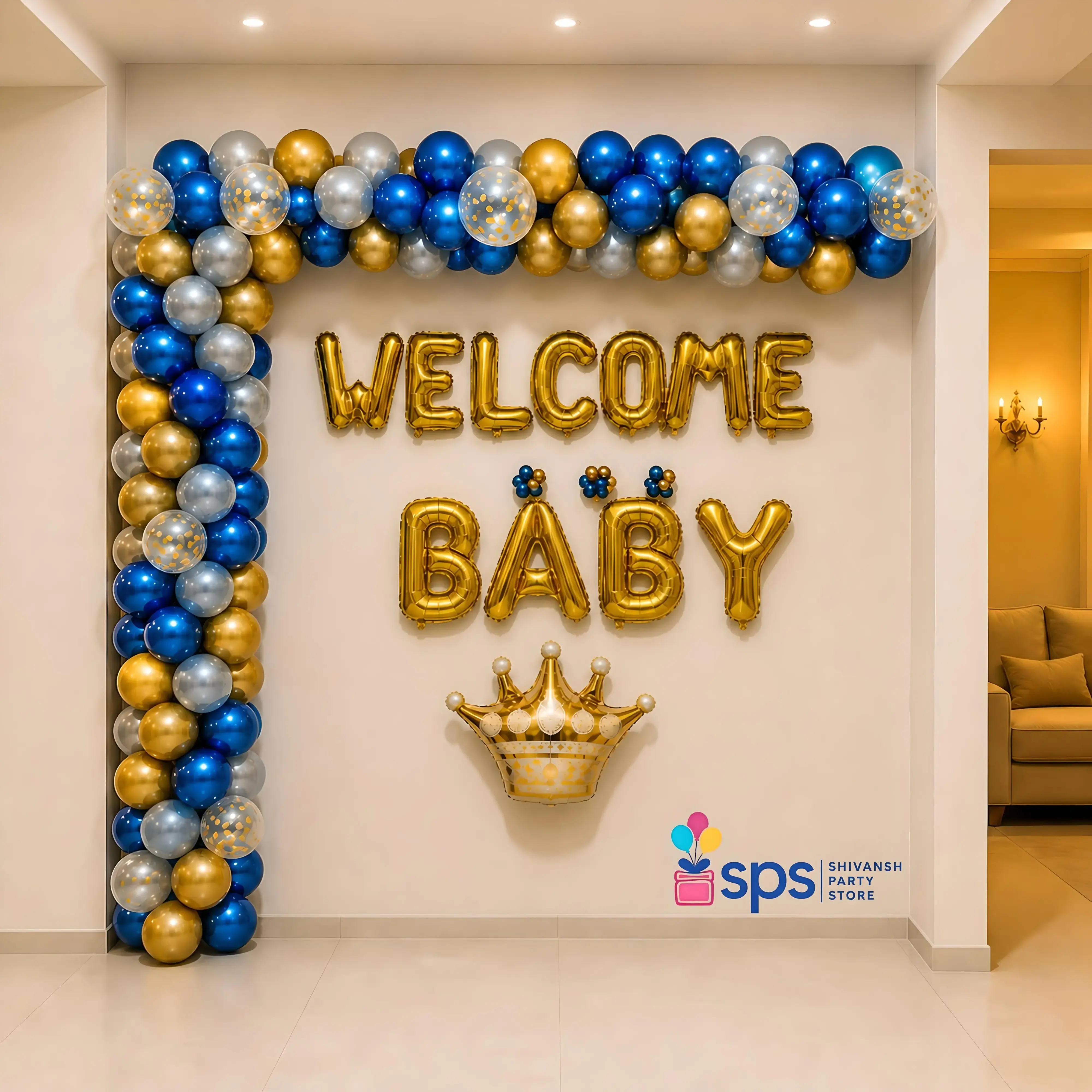 Dazzle Newborn Baby Boy Decor