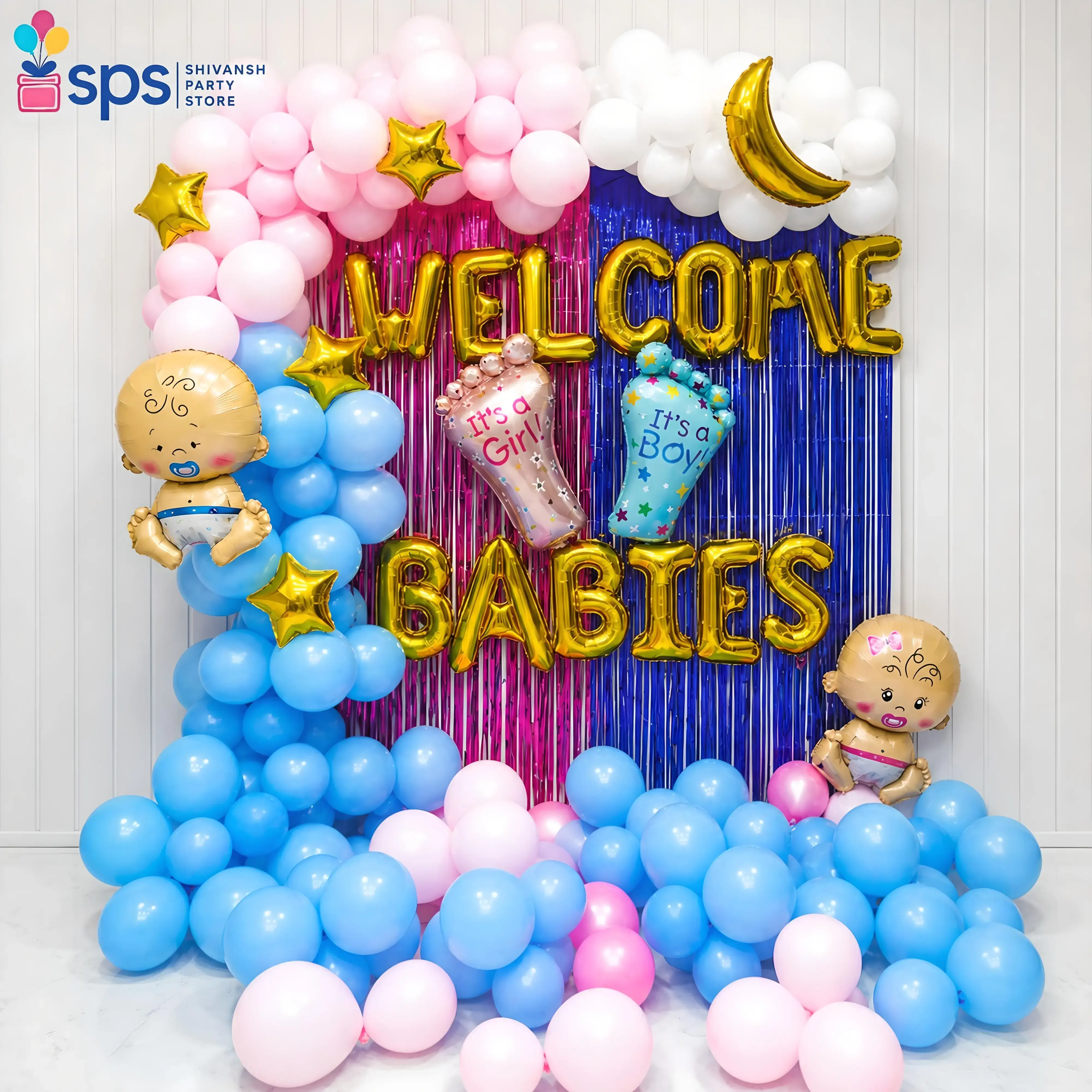 A Twin welcome Baby Decor