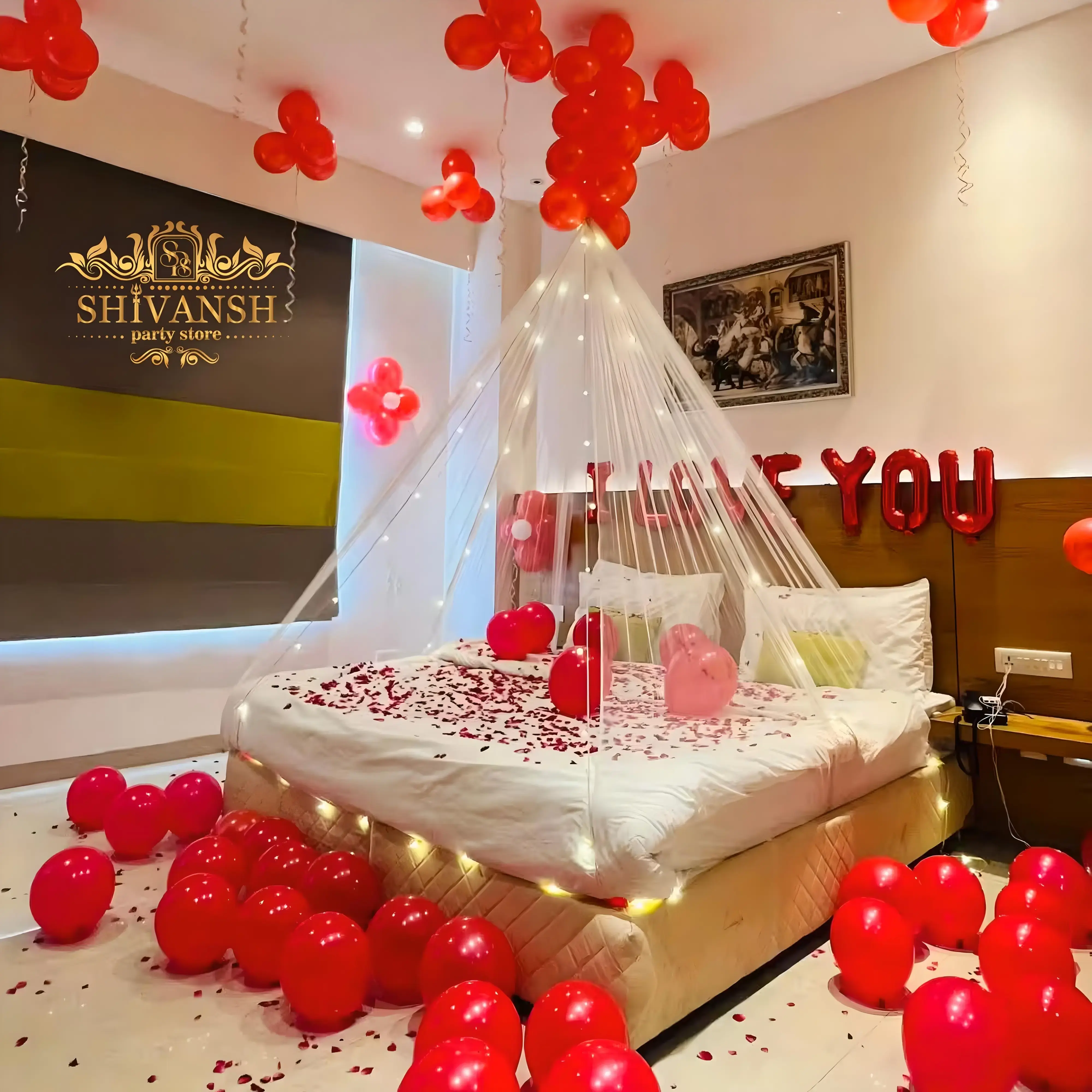 Happy Surprise Love Decoration