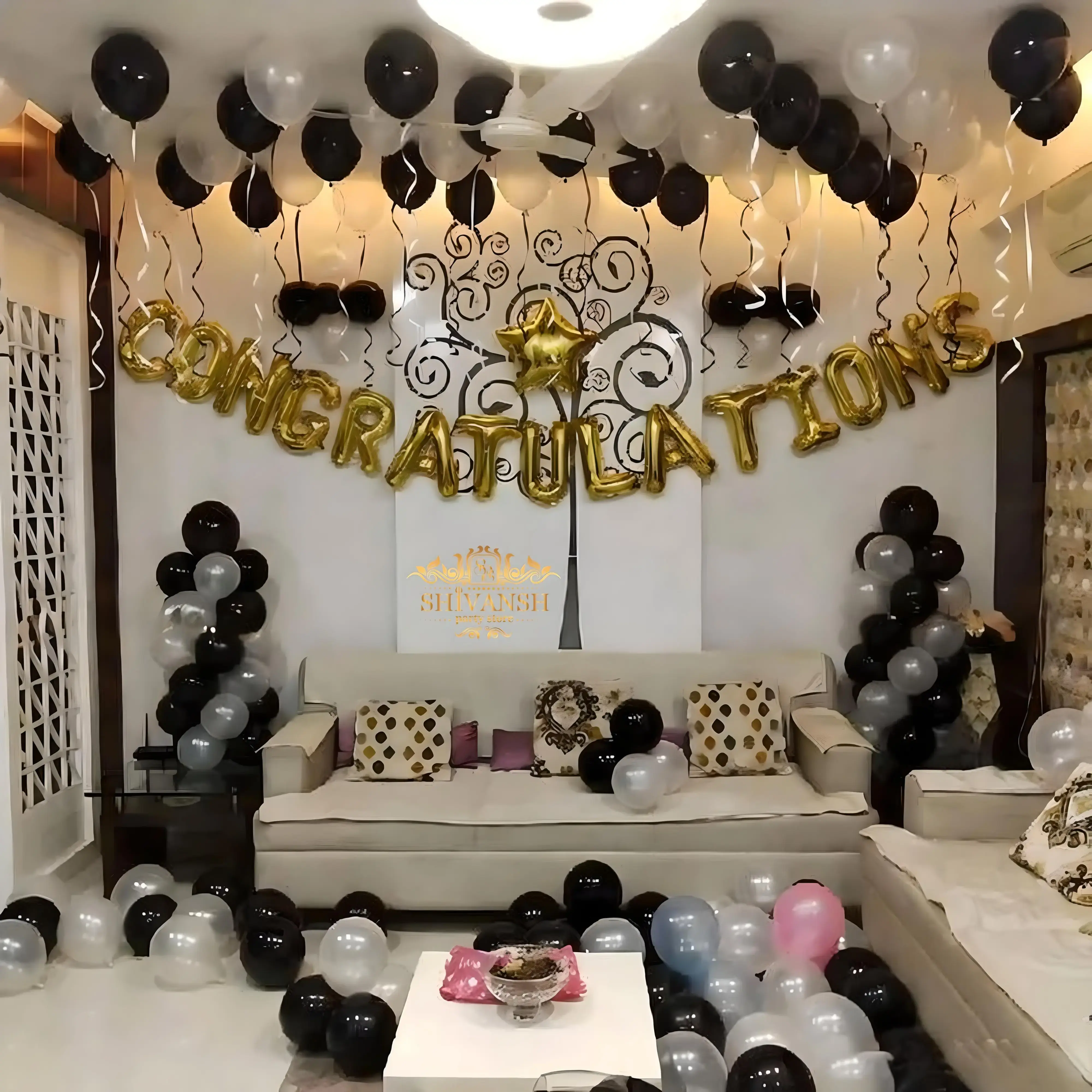 Congratulations Balloon Decor