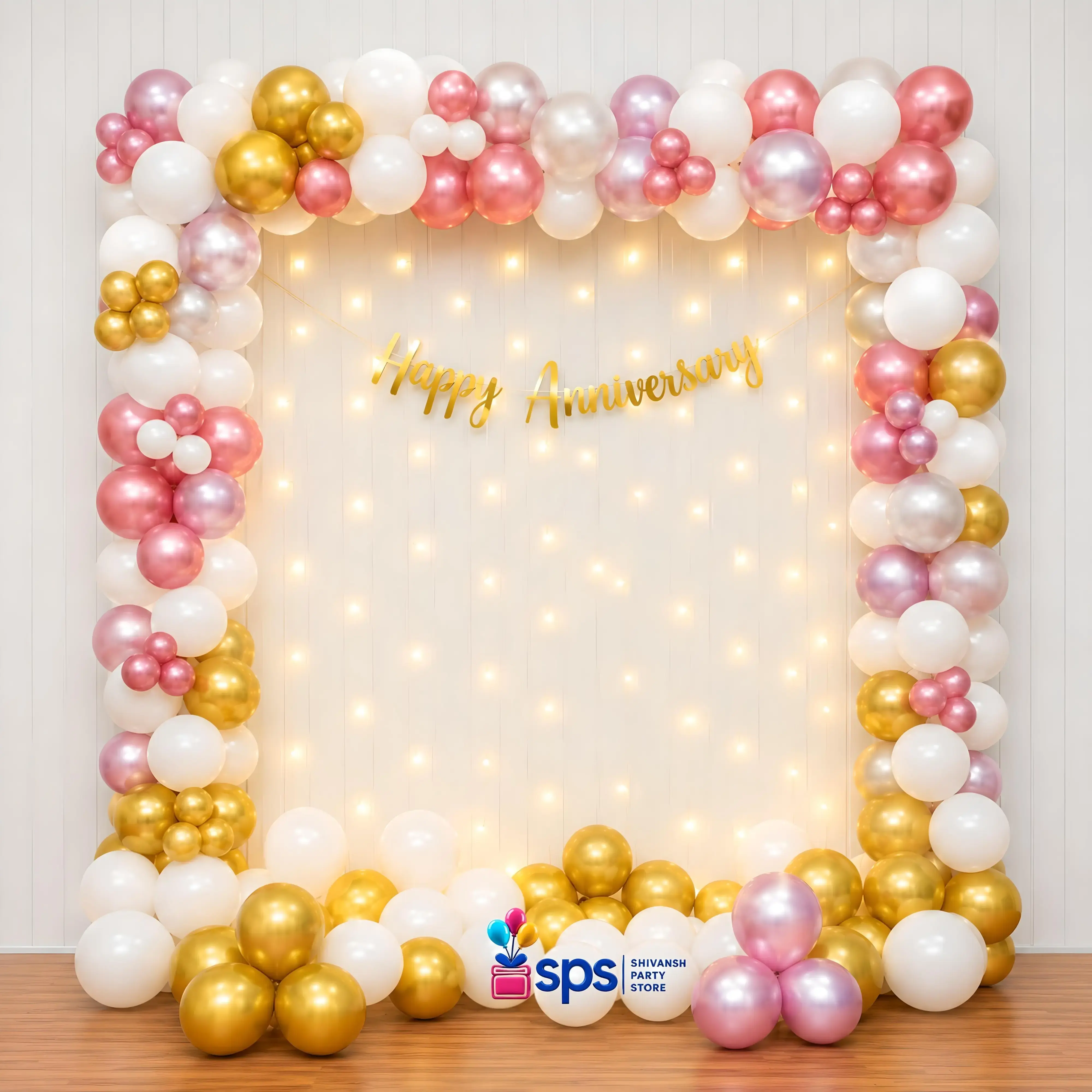 Radiant Anniversary Decor