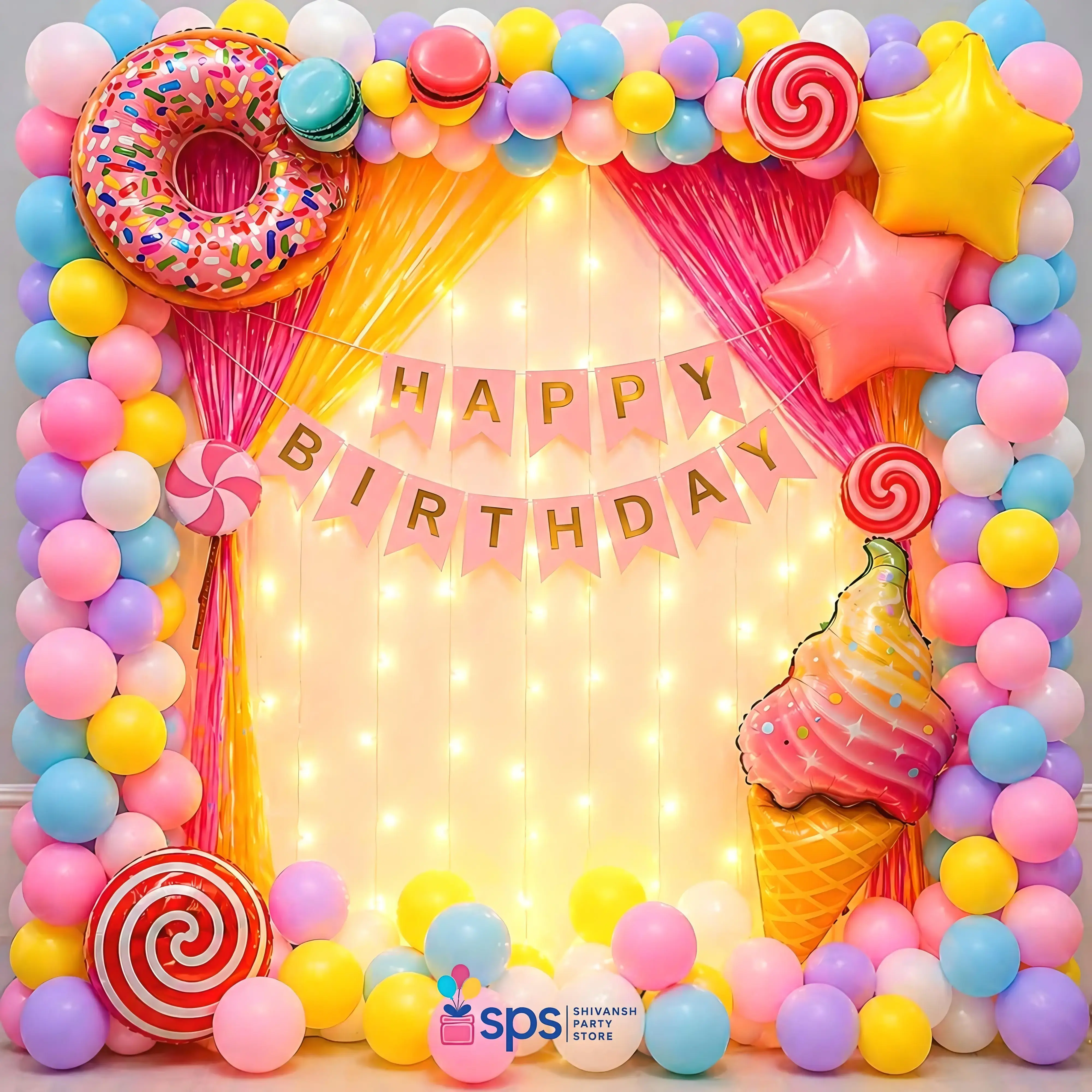 Sweet Candyland Birthday Decor