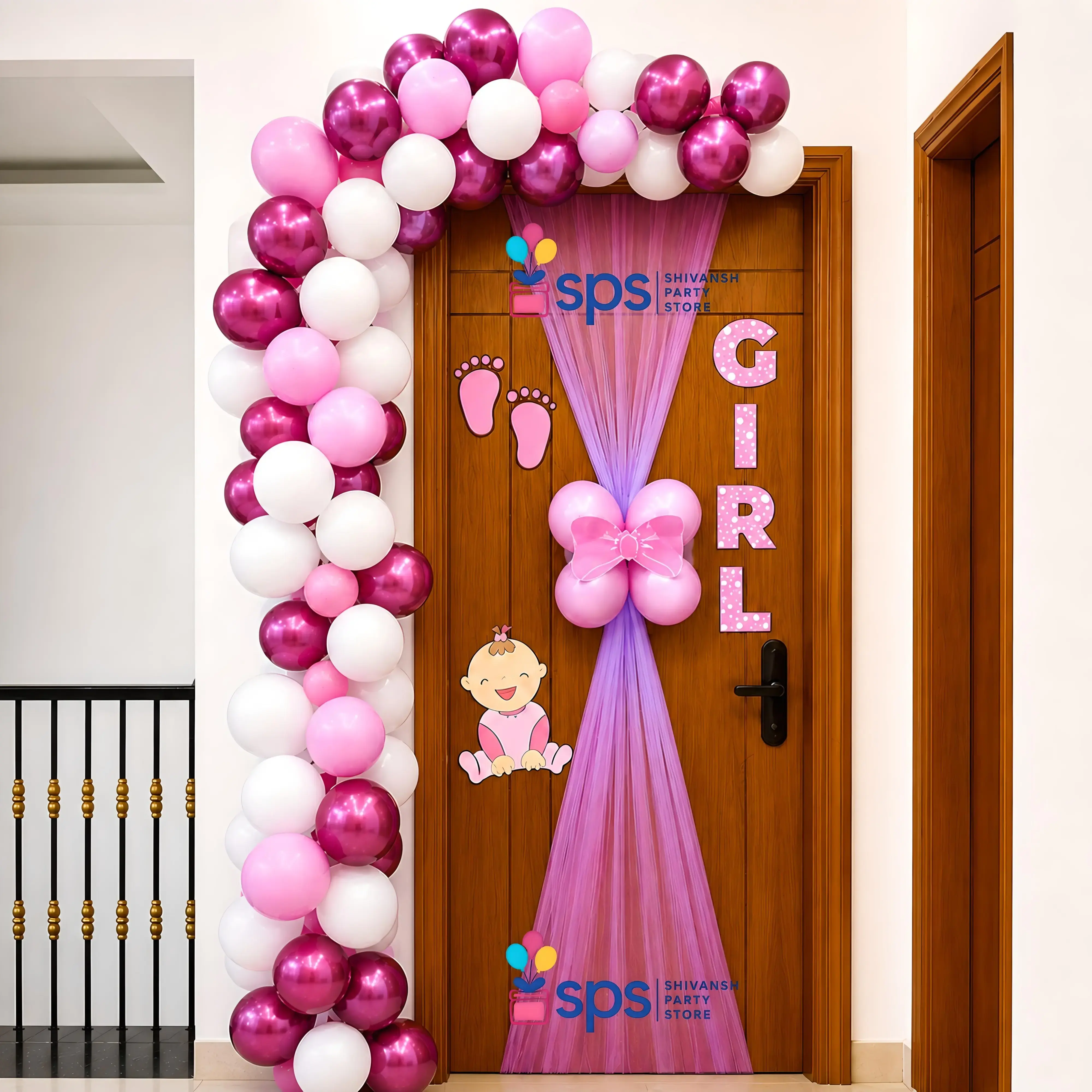 Little Baby Girl Pink Decor