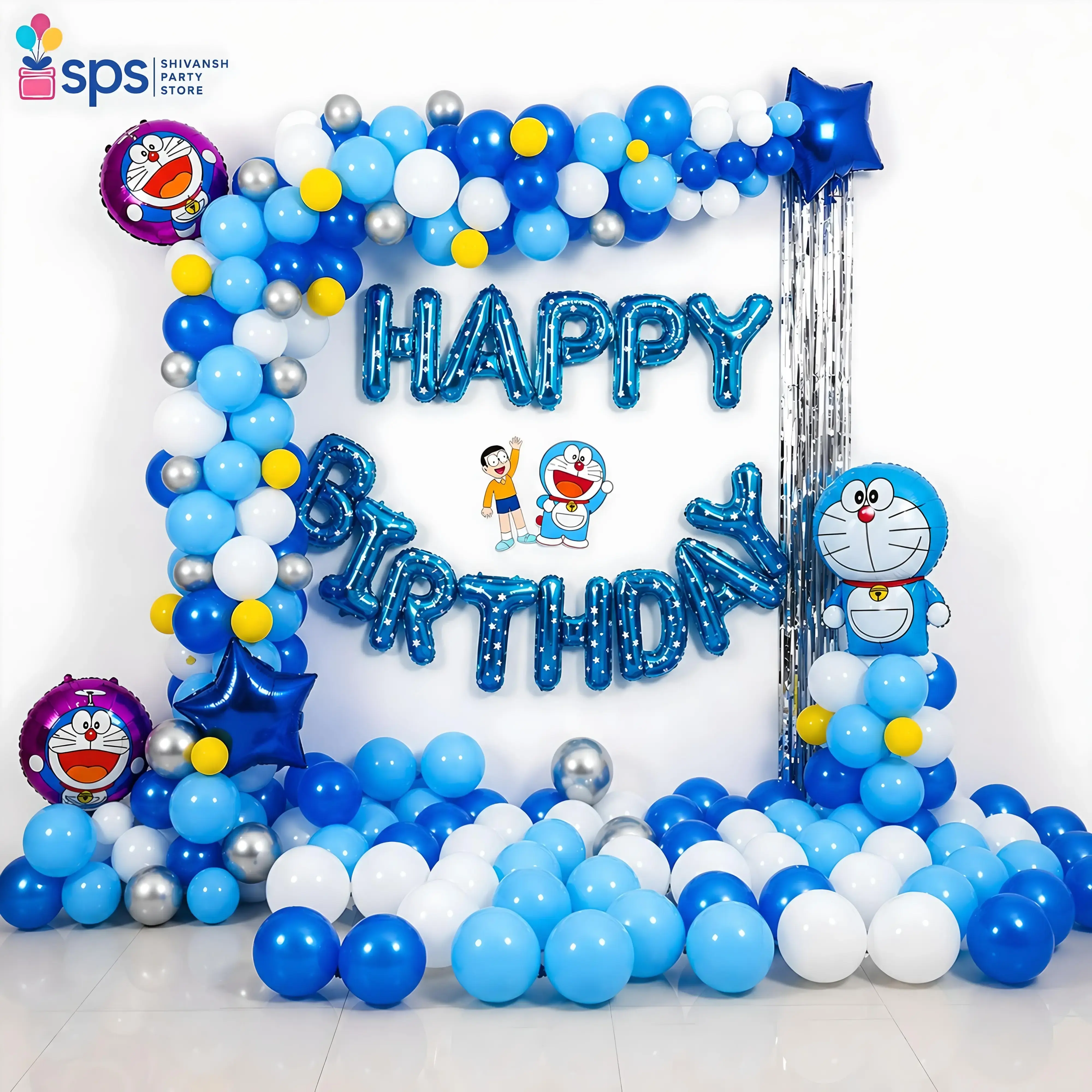 Doraemon Birthday Decor