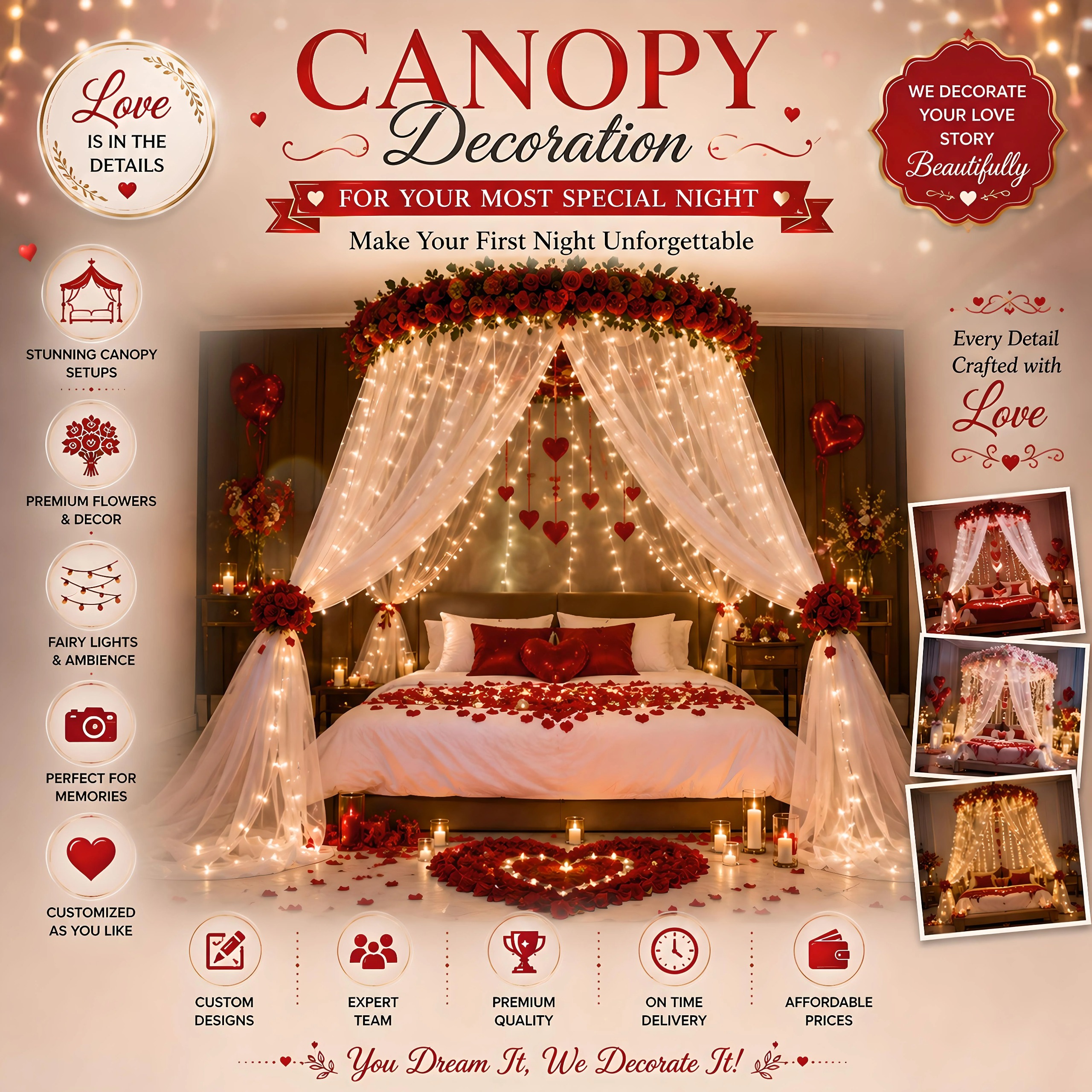 Canopy Balloon Decoration