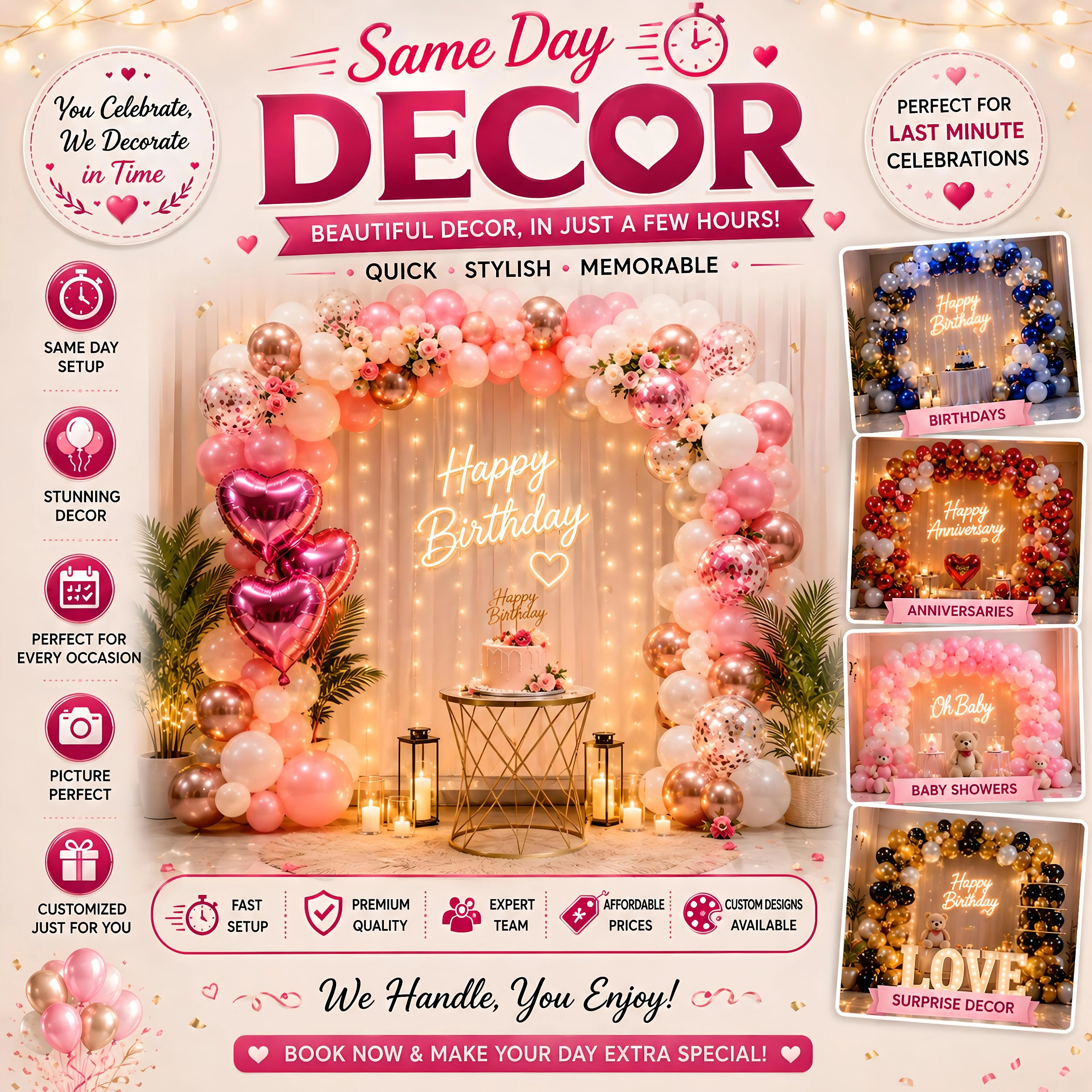 Same Day Decoration