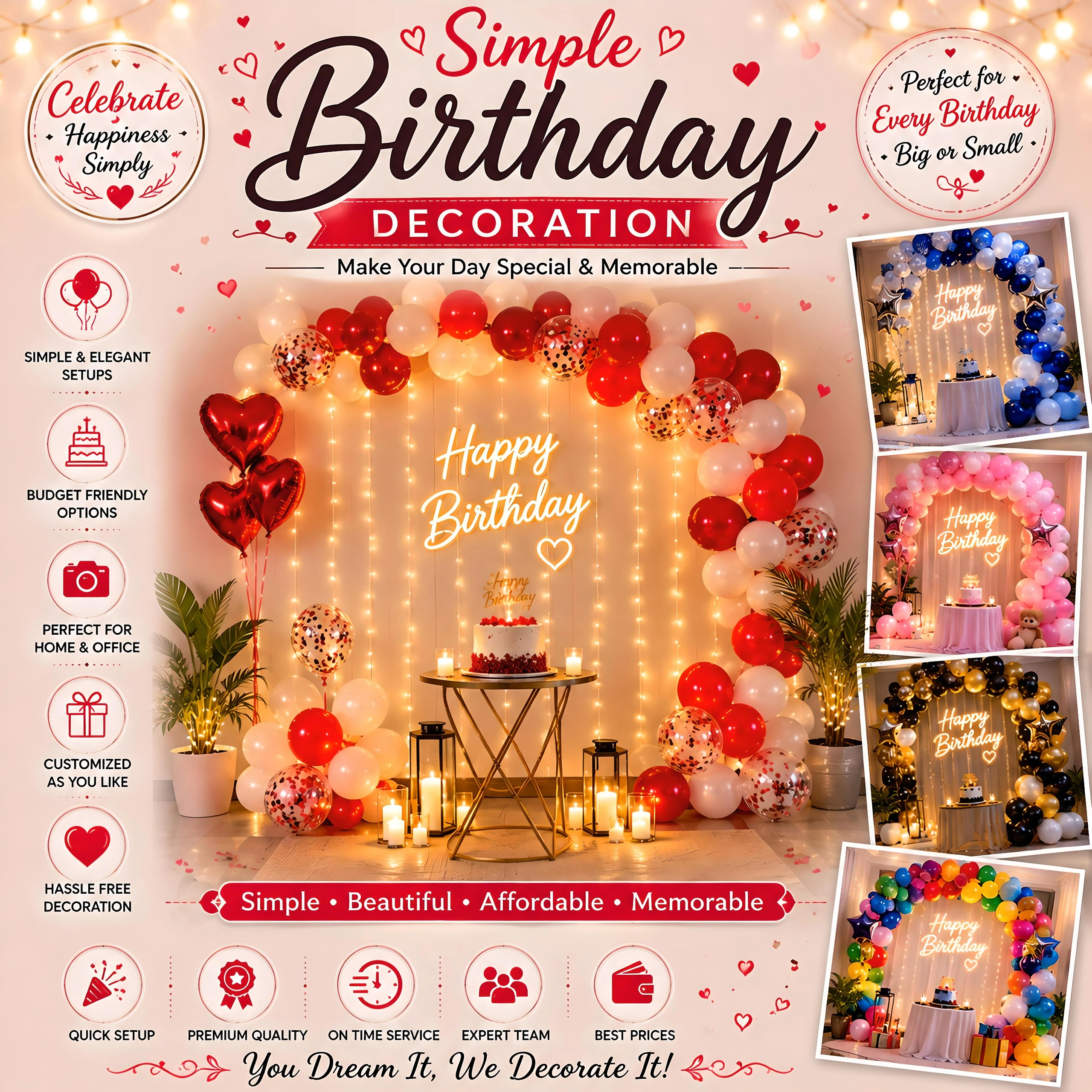 Simple Birthday Decorations